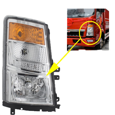12V/24V gecombineerde koplampen voor HOWO lichte vrachtwagen Verpakkingsdetails Standaard of op maat