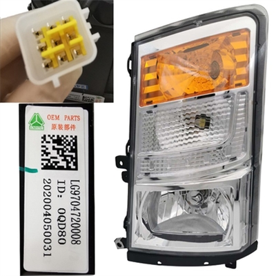 12V/24V gecombineerde koplampen voor HOWO lichte vrachtwagen Verpakkingsdetails Standaard of op maat