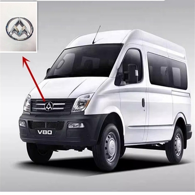 Zilveren voertuigmarker logo naamplaat voor SAIC Maxus V80