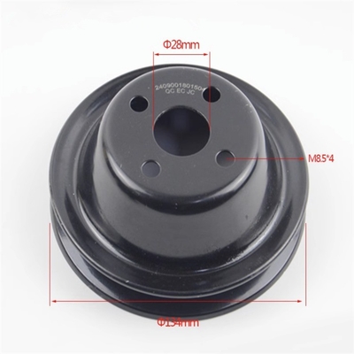 JAC QC490 Motortoebehoren Waterpomp katrol met OEM NO 2409001801504 bij vrachtwagenonderdelen