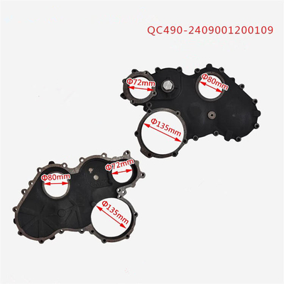 Onderdelen voor vrachtwagens Timing Gear Chamber Voor QC480 staalmateriaal OEM NO 2408001200500