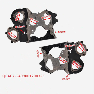 Onderdelen voor vrachtwagens Timing Gear Chamber Voor QC480 staalmateriaal OEM NO 2408001200500